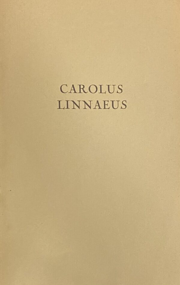 Carolus Linnaeus. Rede