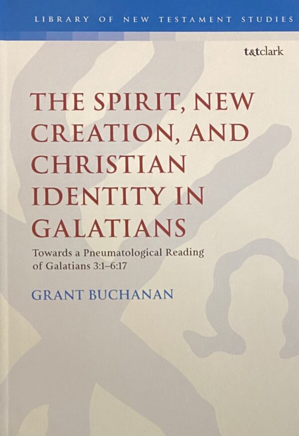 The Spirit, New Creation, and Christian Identity in Galatians. Towards a Pneumatological Reading of Galatians 3:1-6:17 (Library of New Testament Studies, LNTS JSNTS Volume 681)